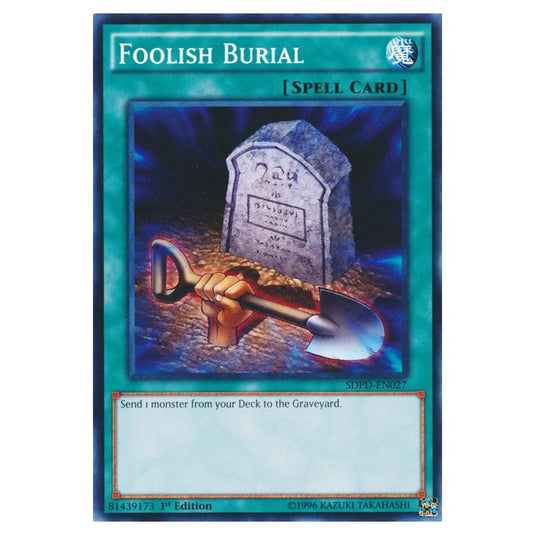 Yu-Gi-Oh! - Pendulum Domination Structure Deck - Foolish Burial (Common) SDPD-EN027