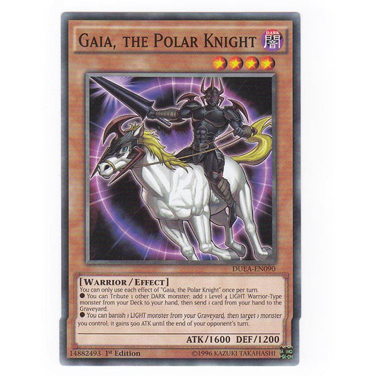 Yu-Gi-Oh! - Duelist Alliance - Gaia, the Polar Knight - 90/99