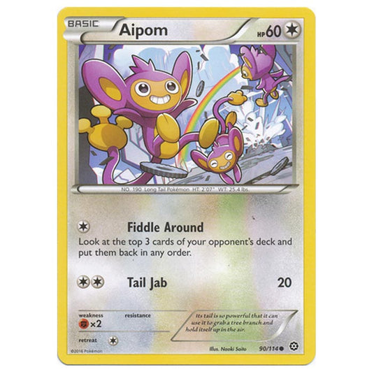 Pokemon - XY - Steam Siege - Aipom - 90/114