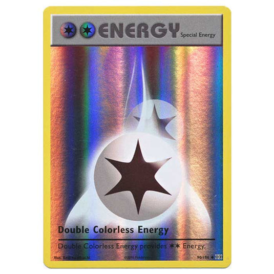 Pokemon - XY Evolutions - (Reverse Holo) - Double Colorless Energy - 90/108