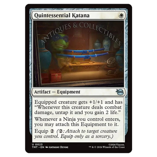 Magic The Gathering - Teenage Mutant Ninja Turtles - Quintessential Katana - 0023