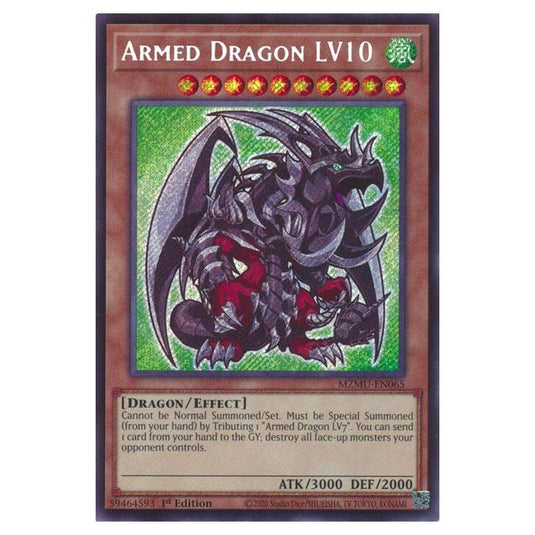 Yu-Gi-Oh! - Maze of Muertos - Armed Dragon LV10 (Secret Rare) - MZMU-EN065