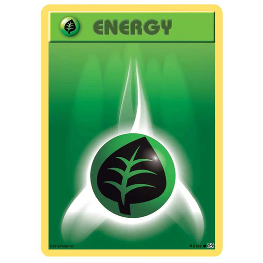 Pokemon - XY Evolutions - Grass Energy - 91/108