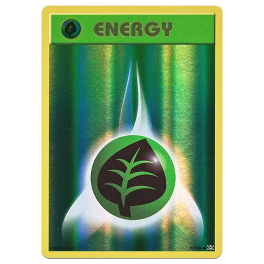 Pokemon - XY Evolutions - (Reverse Holo) - Grass Energy - 91/108