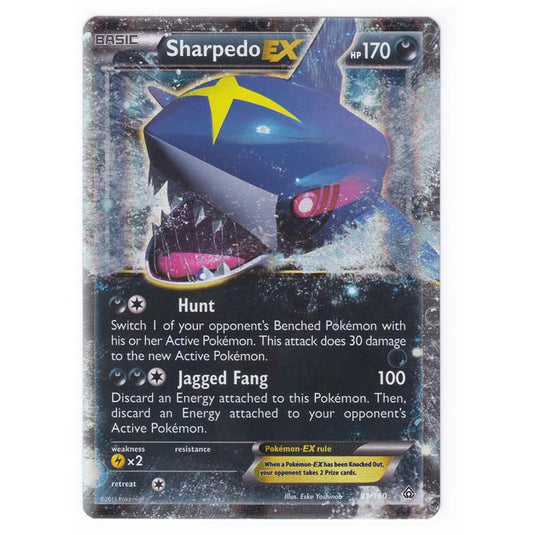 Pokemon - XY Primal Clash - Sharpedo EX - 91/160