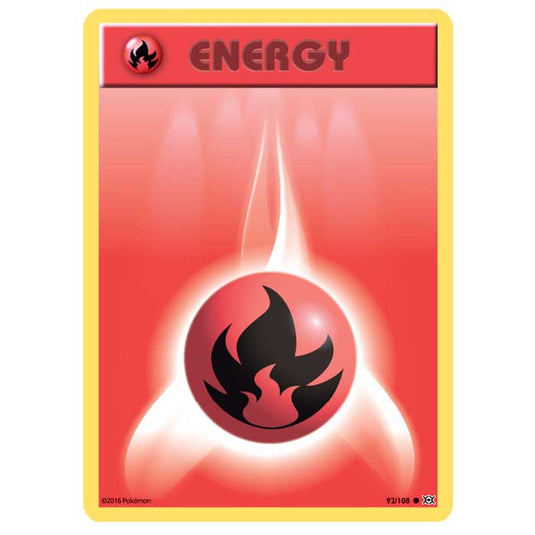 Pokemon - XY Evolutions - Fire Energy - 92/108