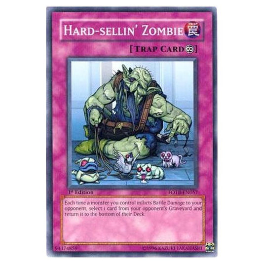 Yu-Gi-Oh! - Force of the Breaker - Hard-sellin' Zombie (Common) FOTB-EN057
