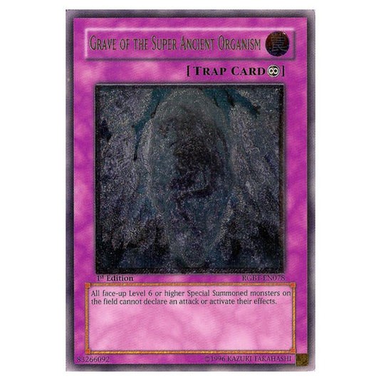 Yu-Gi-Oh! - Raging Battle - Grave of the Super Ancient Organism (Ultimate Rare) RGBT-EN078