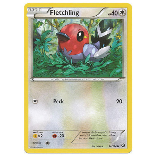 Pokemon - XY - Steam Siege - Fletchling - 94/114