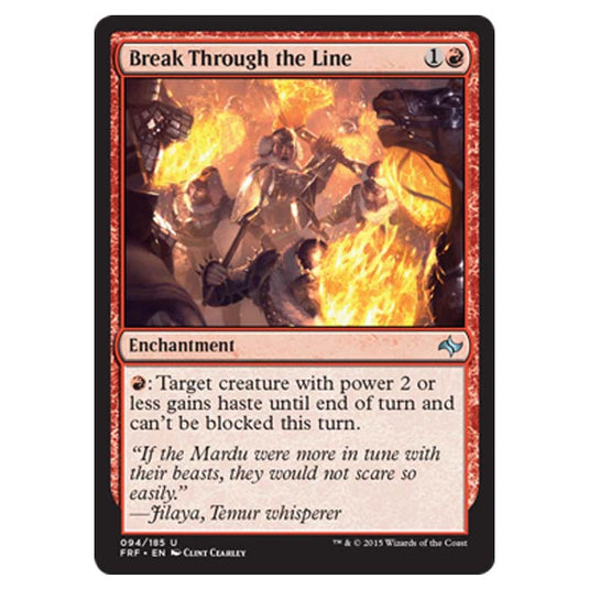 Magic the Gathering - Fate Reforged - Break Through the Line - 94/185