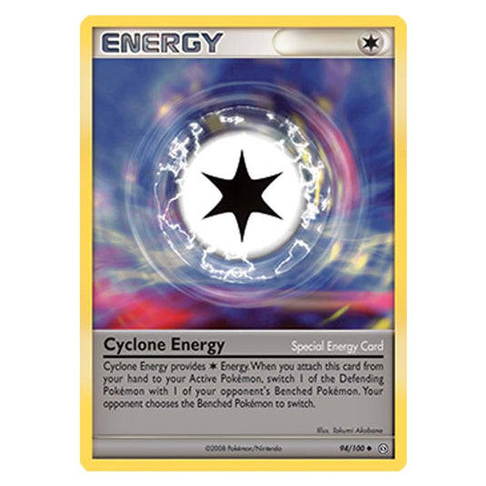 Pokemon - Diamond And Pearl Stormfront - Cyclone Energy - 94/100