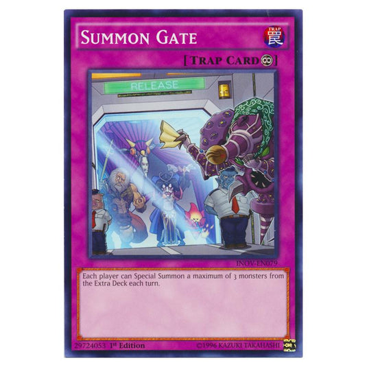 Yu-Gi-Oh! - Invasion - Vengeance - Summon Gate (Common) INOV-EN079