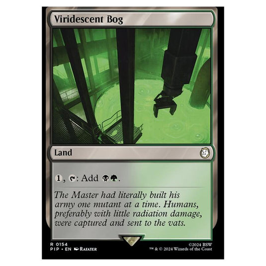 Magic The Gathering - Universes Beyond - Fallout - Viridescent Bog - 0154