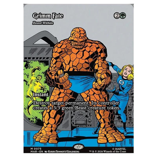 Magic The Gathering - Marvel Universe - Beast Within - 0075
