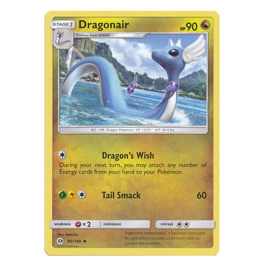 Pokemon - Sun & Moon - Base Set - Dragonair - 95/149