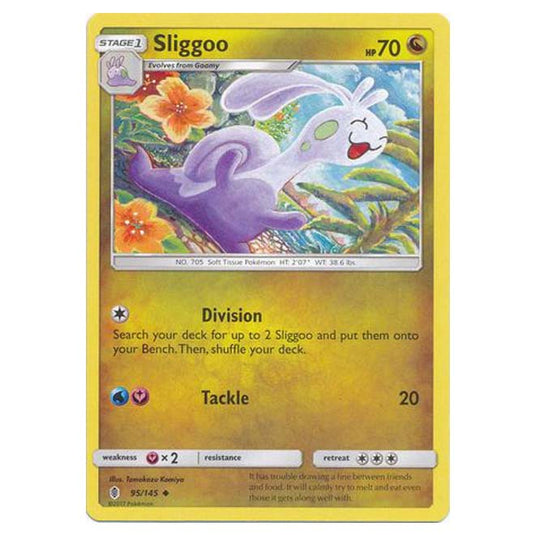 Pokemon - Sun & Moon - Guardians Rising - Sliggoo - 95/145