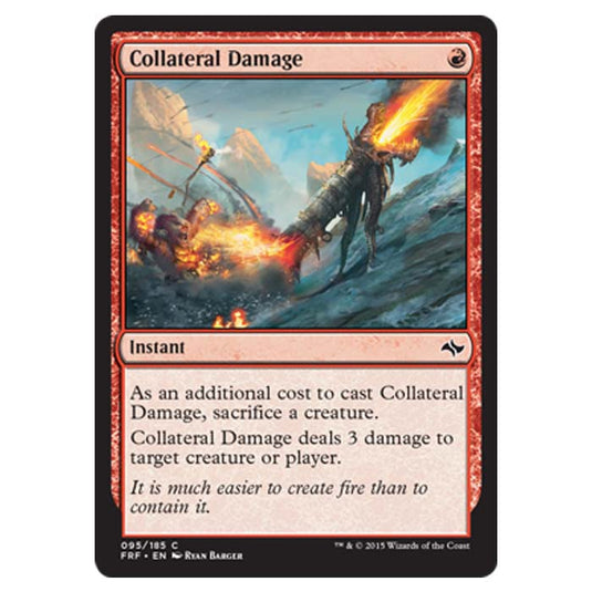 Magic the Gathering - Fate Reforged - Collateral Damage - 95/185