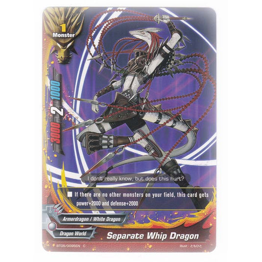 Future Card Buddyfight - Break To The Future - Separate Whip Dragon - 95/135