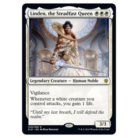 Magic The Gathering - Throne of Eldraine Promos - Linden, the Steadfast Queen - 020/269