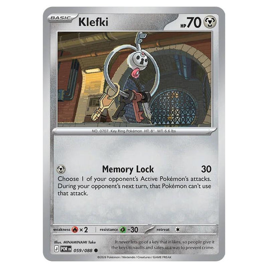 Pokemon - Mega Evolution - Perfect Order - Klefki - 059/088