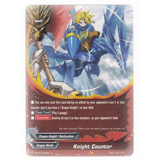 Future Card Buddyfight - Break To The Future - Knight Counter - 96/135