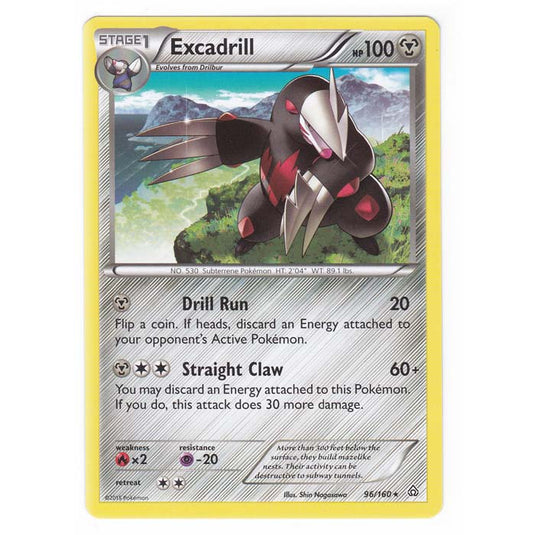 Pokemon - XY Primal Clash - Excadrill - 96/160