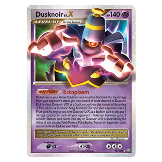 Pokemon - Diamond And Pearl Stormfront - Dusknoir LV X - 96/100