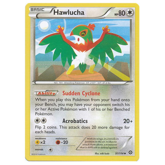 Pokemon - XY - Steam Siege - Hawlucha - 97/114