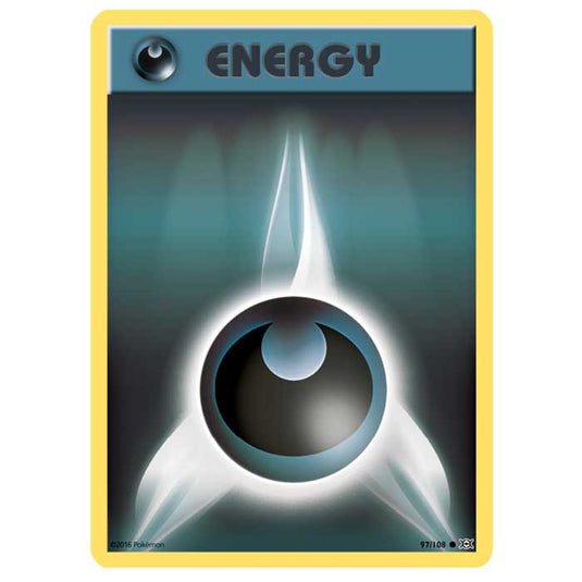 Pokemon - XY Evolutions - Darkness Energy - 97/108