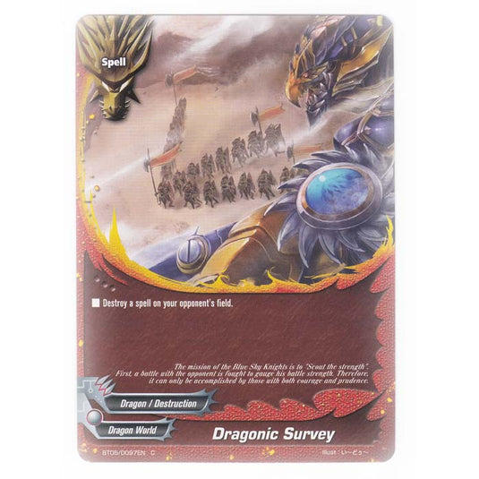 Future Card Buddyfight - Break To The Future - Dragonic Survey - 97/135