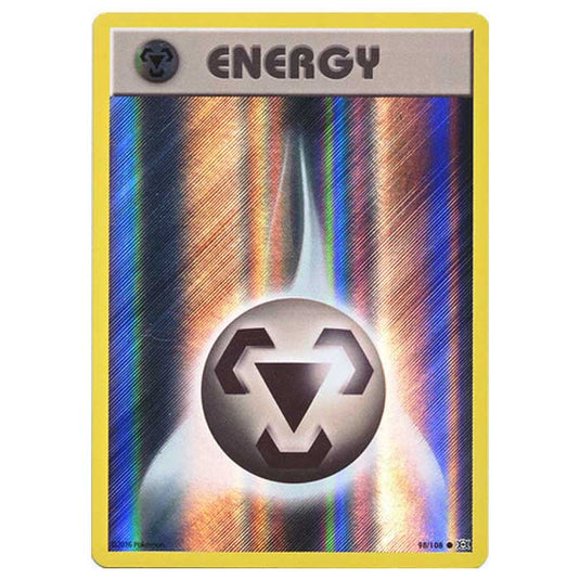 Pokemon - XY Evolutions - (Reverse Holo) - Metal Energy - 98/108 (Damaged)