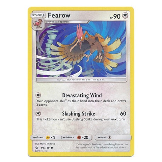 Pokemon - Sun & Moon - Base Set - Fearow - 98/149