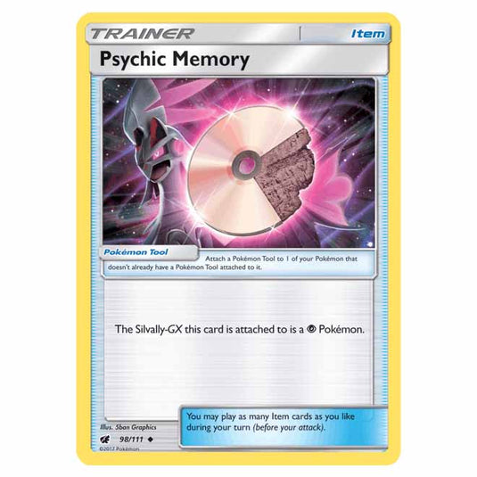 Pokemon - Sun & Moon - Crimson Invasion - Psychic Memory - 98/111