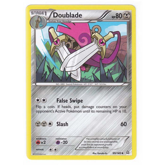 Pokemon - XY Primal Clash - Doublade - 99/160