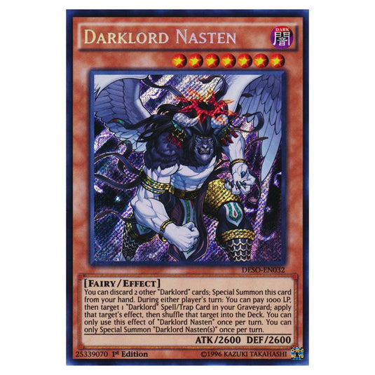 Yu-Gi-Oh! - Destiny Soldiers - Darklord Nasten (Secret Rare) DESO-EN032