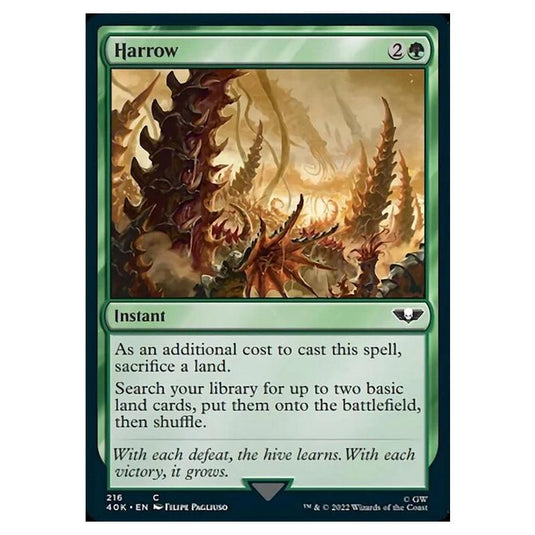Magic The Gathering - Universes Beyond - Warhammer 40k - Harrow - 216/168
