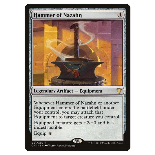 Magic The Gathering - Commander 2017 - Hammer of Nazahn - 051/309