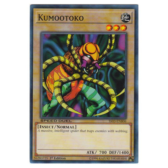 Yu-Gi-Oh! - Speed Duel Starter Decks - Ultimate Predators - Kumootoko (Common) SS03-ENB06