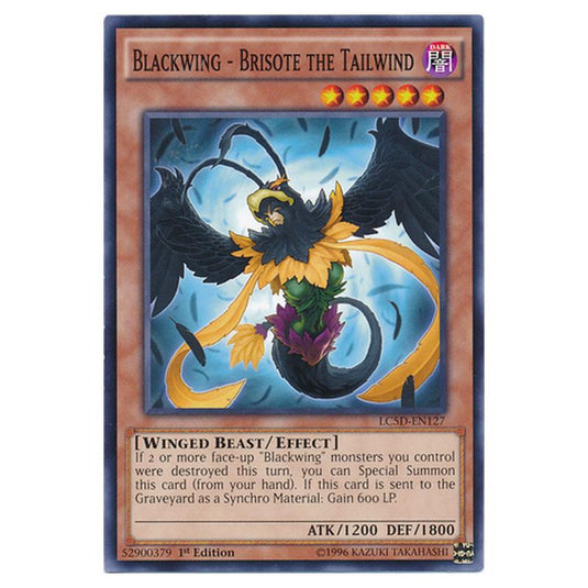 Yu-Gi-Oh! - Legendary Collection 5D's Mega Pack - Blackwing - Brisote the Tailwind (Common) LC5D-EN127