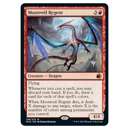 Magic The Gathering - Innistrad: Midnight Hunt Promos - Moonveil Regent - 149/277