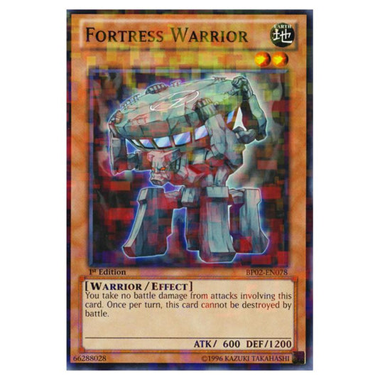 Yu-Gi-Oh! - Battle Pack 2 - War of the Giants - Fortress Warrior (Mosaic Rare) BP02-EN078