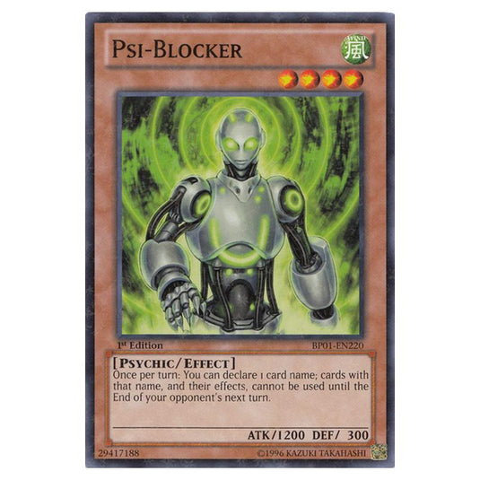 Yu-Gi-Oh! - Battle Pack - Epic Dawn - Psi-Blocker (Starfoil Rare) BP01-EN220