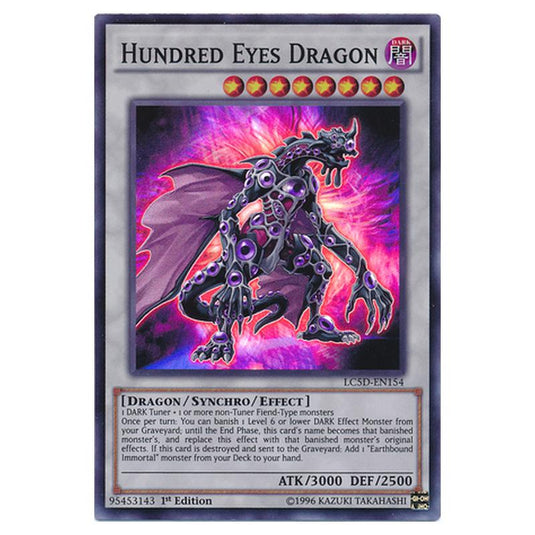 Yu-Gi-Oh! - Legendary Collection 5D's Mega Pack - Hundred Eyes Dragon (Super Rare) LC5D-EN154