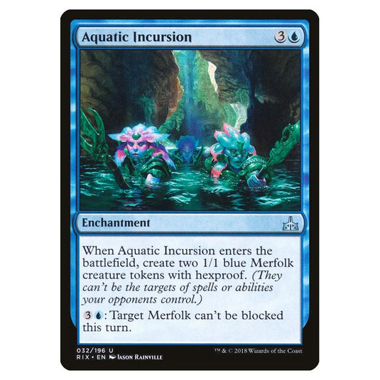 Magic The Gathering - Rivals Of Ixalan - Aquatic Incursion - 32/196