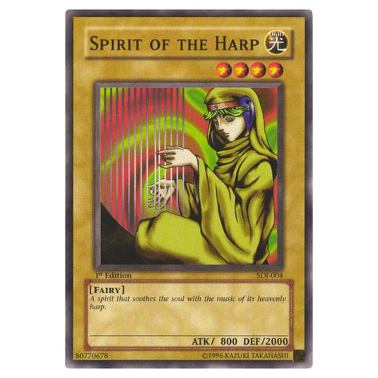 Yu-Gi-Oh! - Starter Deck - Joey - Spirit of the Harp (Common) SDJ-004