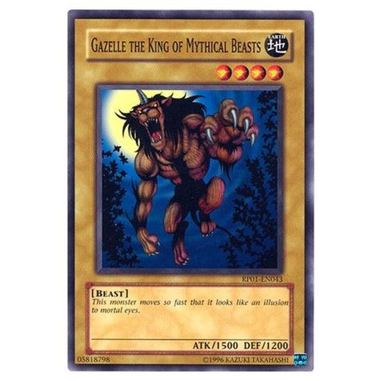 Yu-Gi-Oh! - Retro Pack - Gazelle the King of Mythical Beasts (Common) RP01-EN043