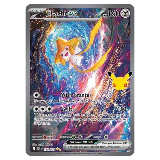 Pokemon - 30th Celebration - Jirachi ex - 155/128