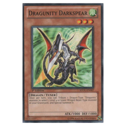 Yu-Gi-Oh! - Dragunity Legion Structure Deck - Dragunity Darkspear (Common) SDDL-EN007