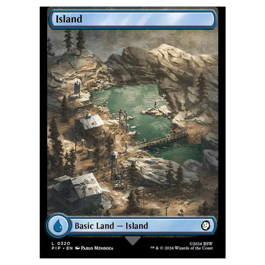 Magic The Gathering - Universes Beyond - Fallout - Island - 0320