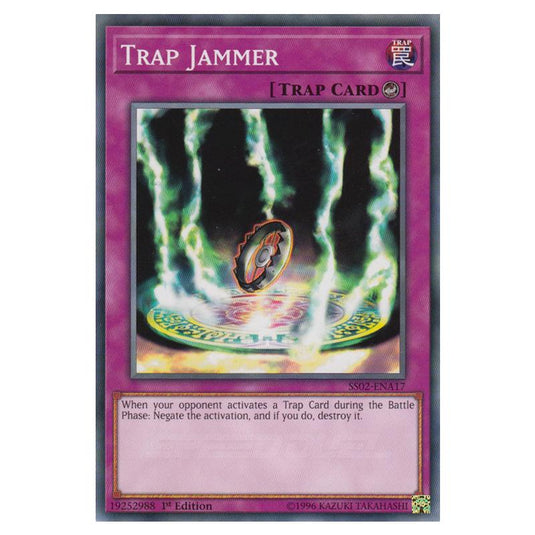 Yu-Gi-Oh! - Speed Duel Starter Decks - Duelists of Tomorrow - Trap Jammer (Common) SS02-ENA17